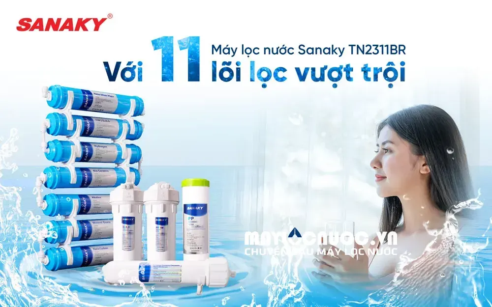 Máy lọc nước Sanaky TN2311BR