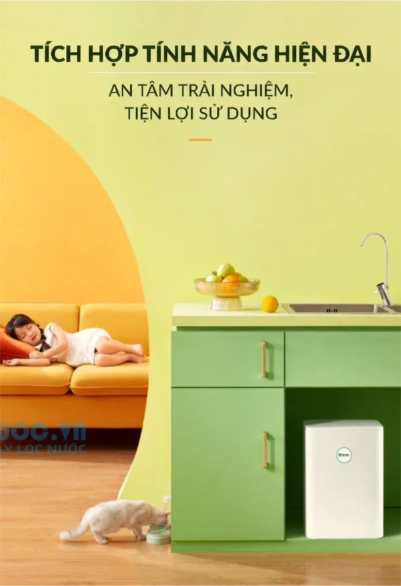Máy lọc nước A. O. Smith S400 - 5 cấp lọc