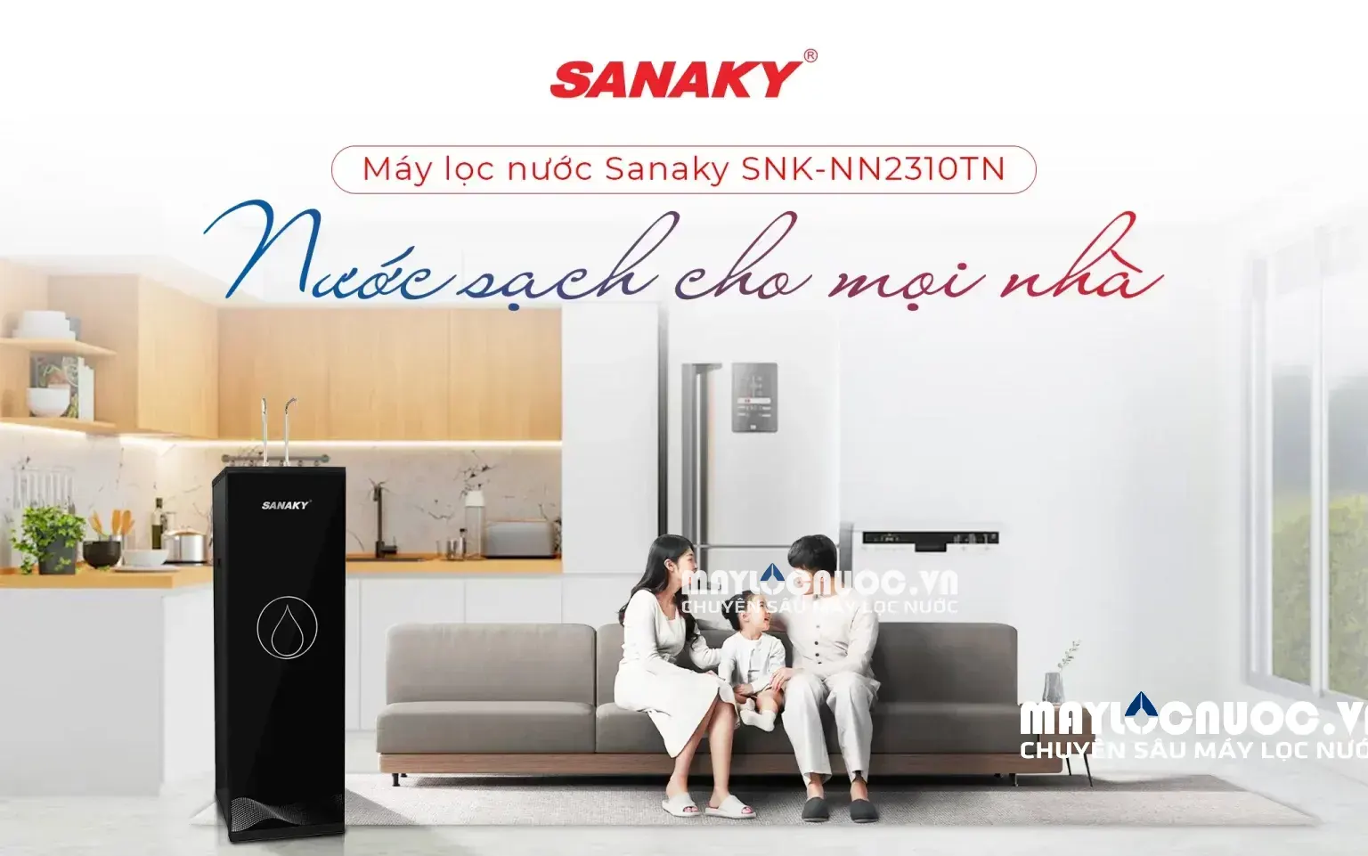 Máy lọc nước Sanaky SNK-NN2310TN - 10 cấp lọc