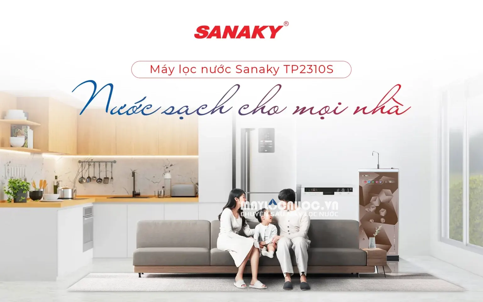 Máy lọc nước Sanaky TP2310S - 10 cấp lọc