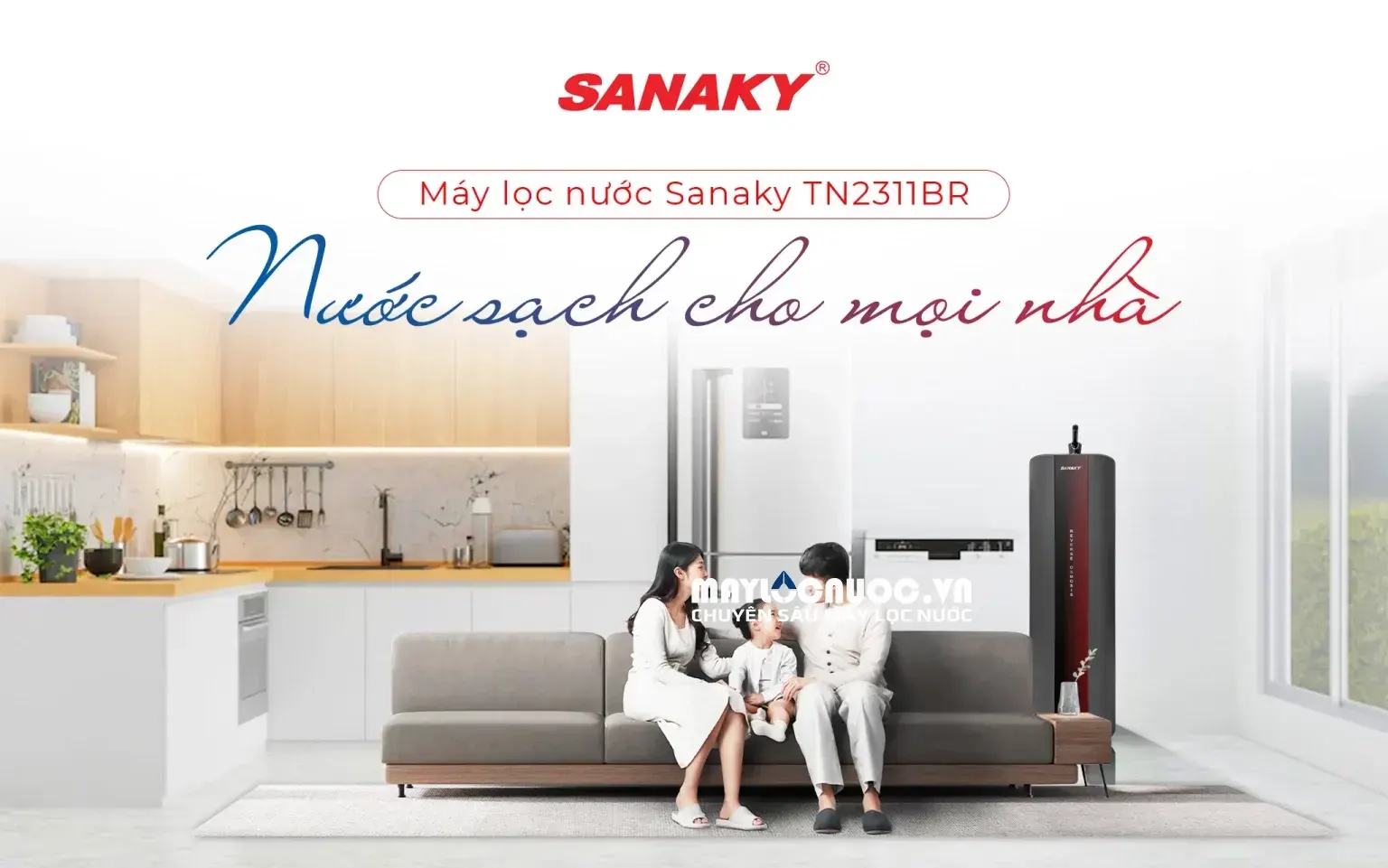 Máy lọc nước Sanaky TN2311BR
