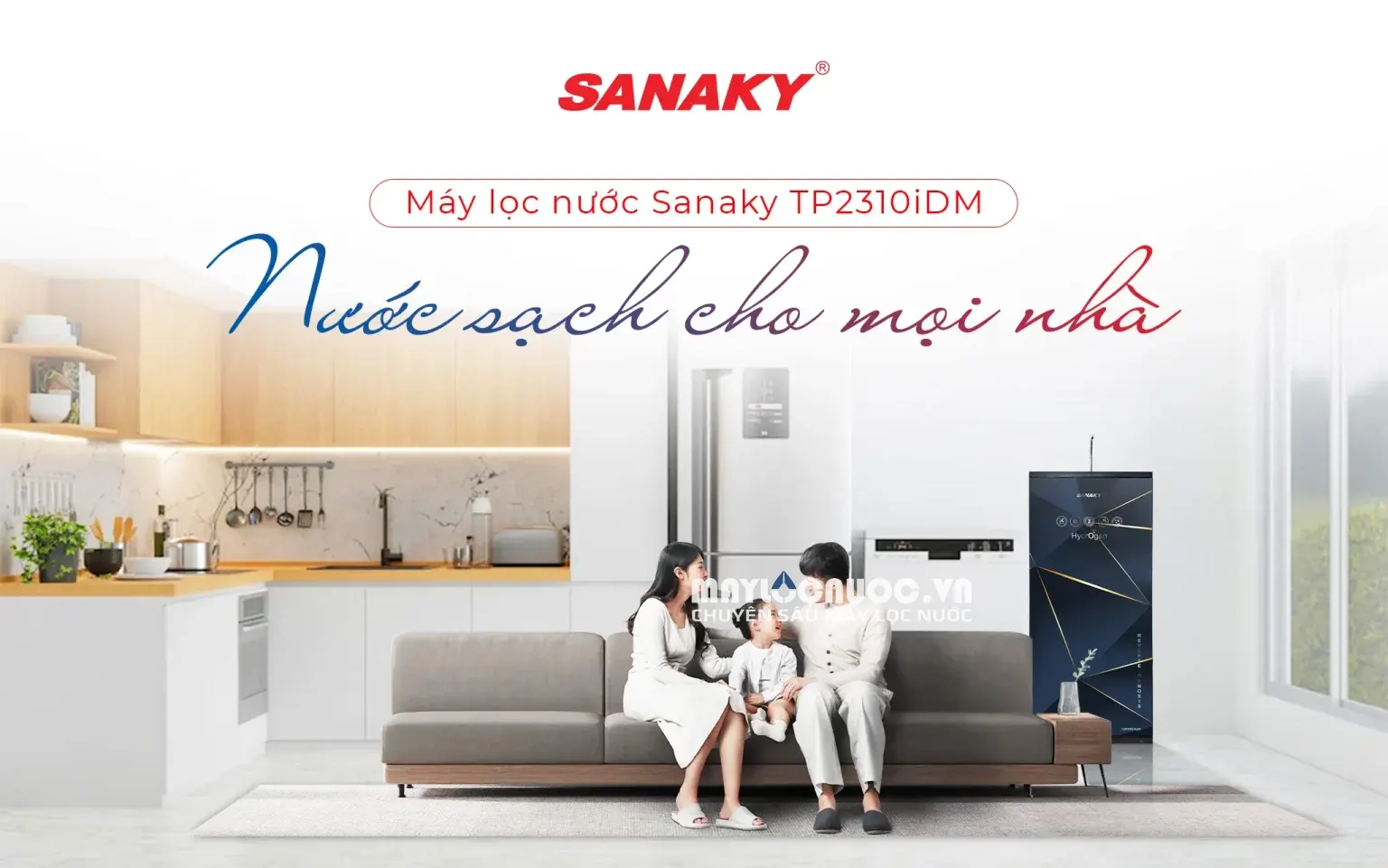 Máy lọc nước Sanaky TP2310iDM - 10 cấp lọc