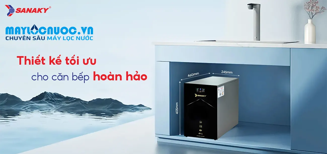 Máy lọc nước Sanaky SNK-CT2407T - 7 cấp lọc