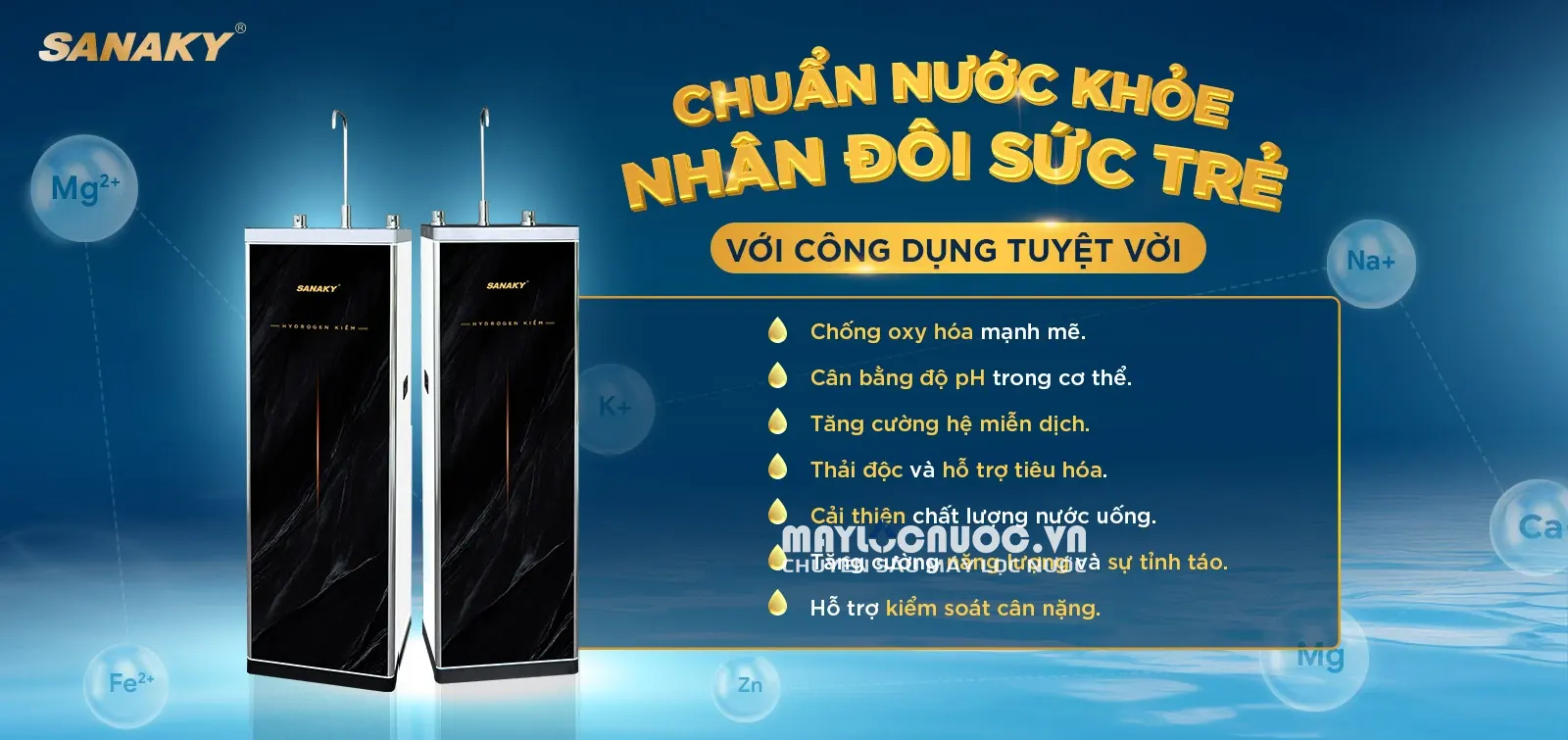 Máy lọc nước Sanaky SNK-S1HK003 - 10 cấp lọc