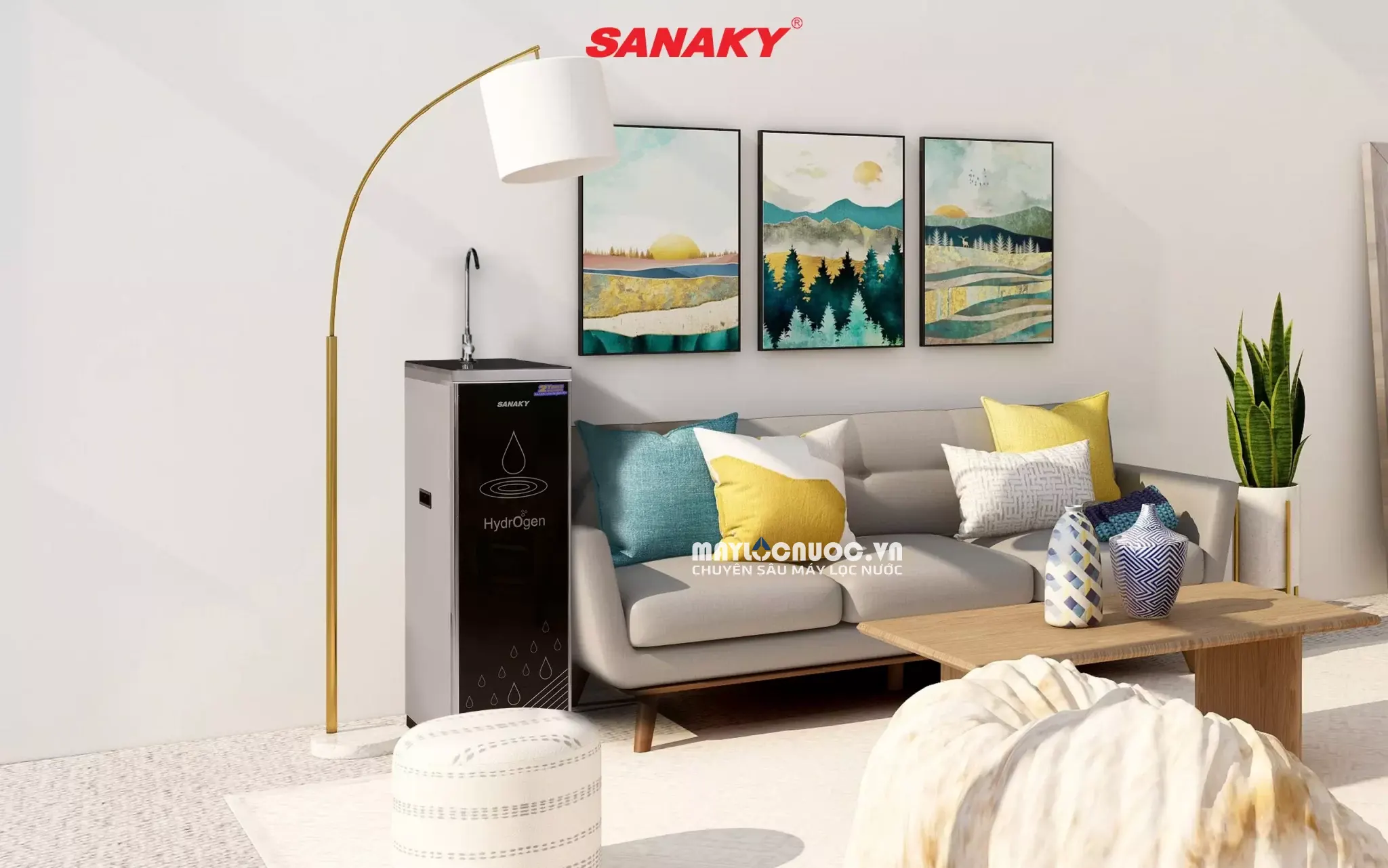 Máy lọc nước Sanaky Slim VH-101HP - 11 cấp lọc