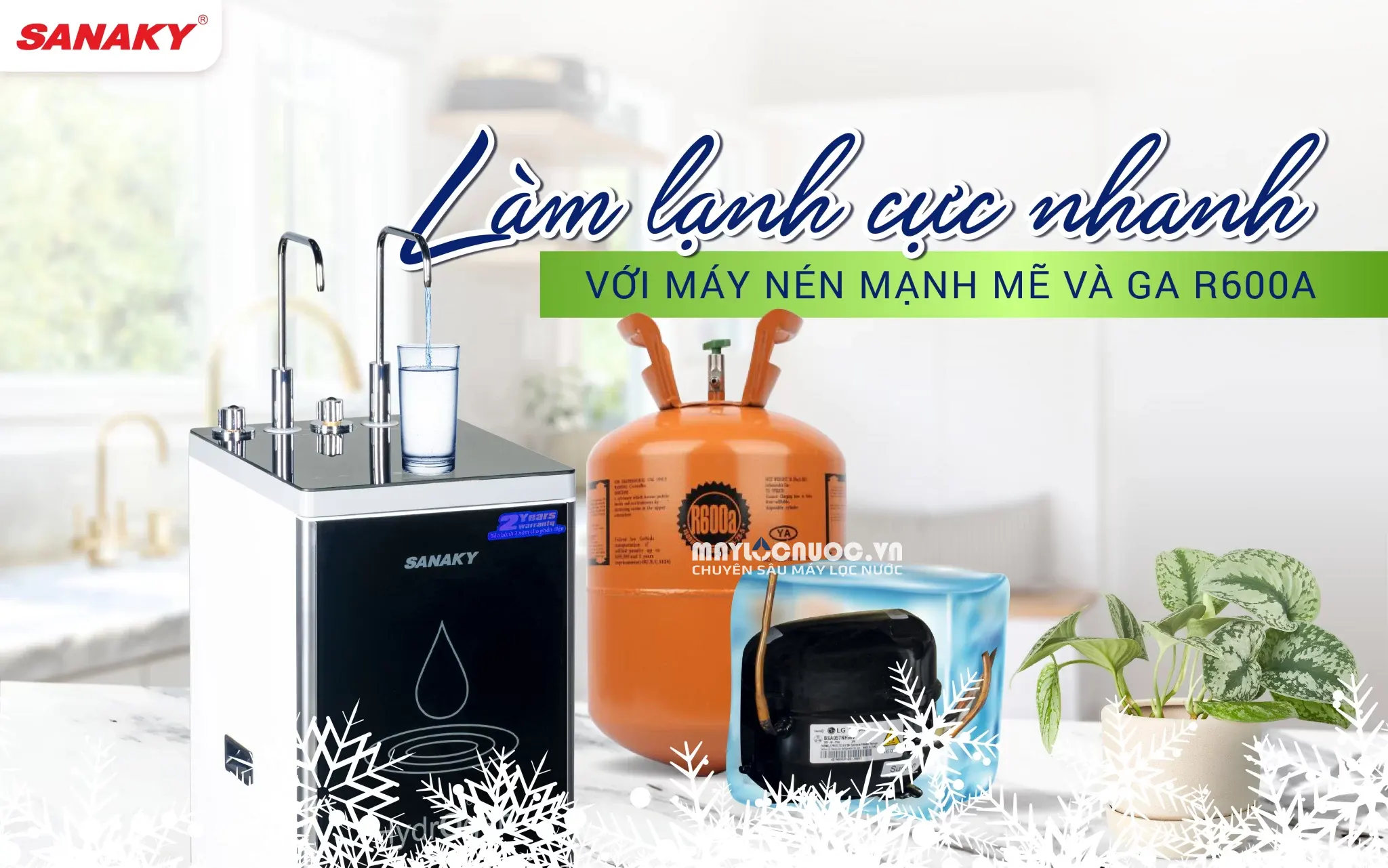 Máy lọc nước Sanaky VH-102HP - 11 cấp lọc