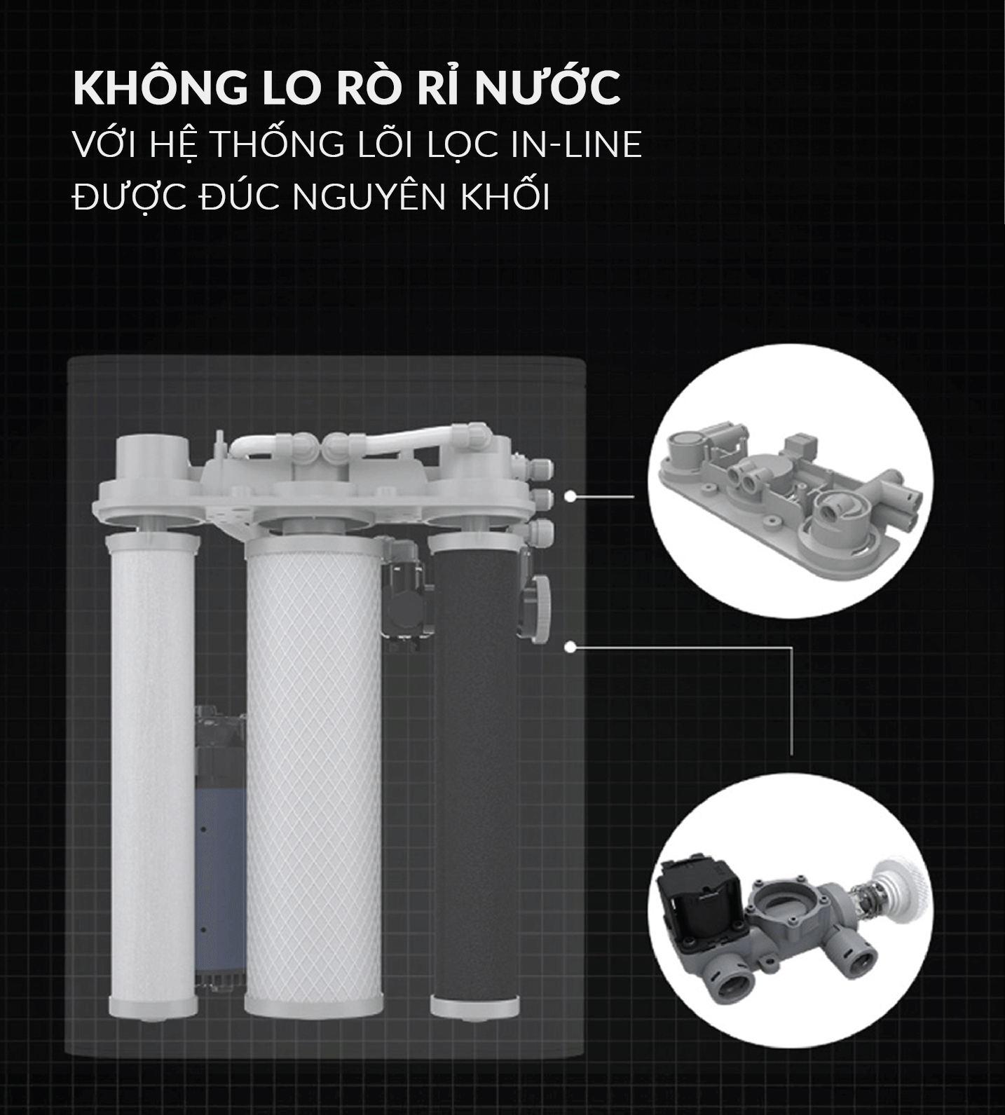 Máy Lọc Nước A. O. Smith S600 - 5 cấp lọc
