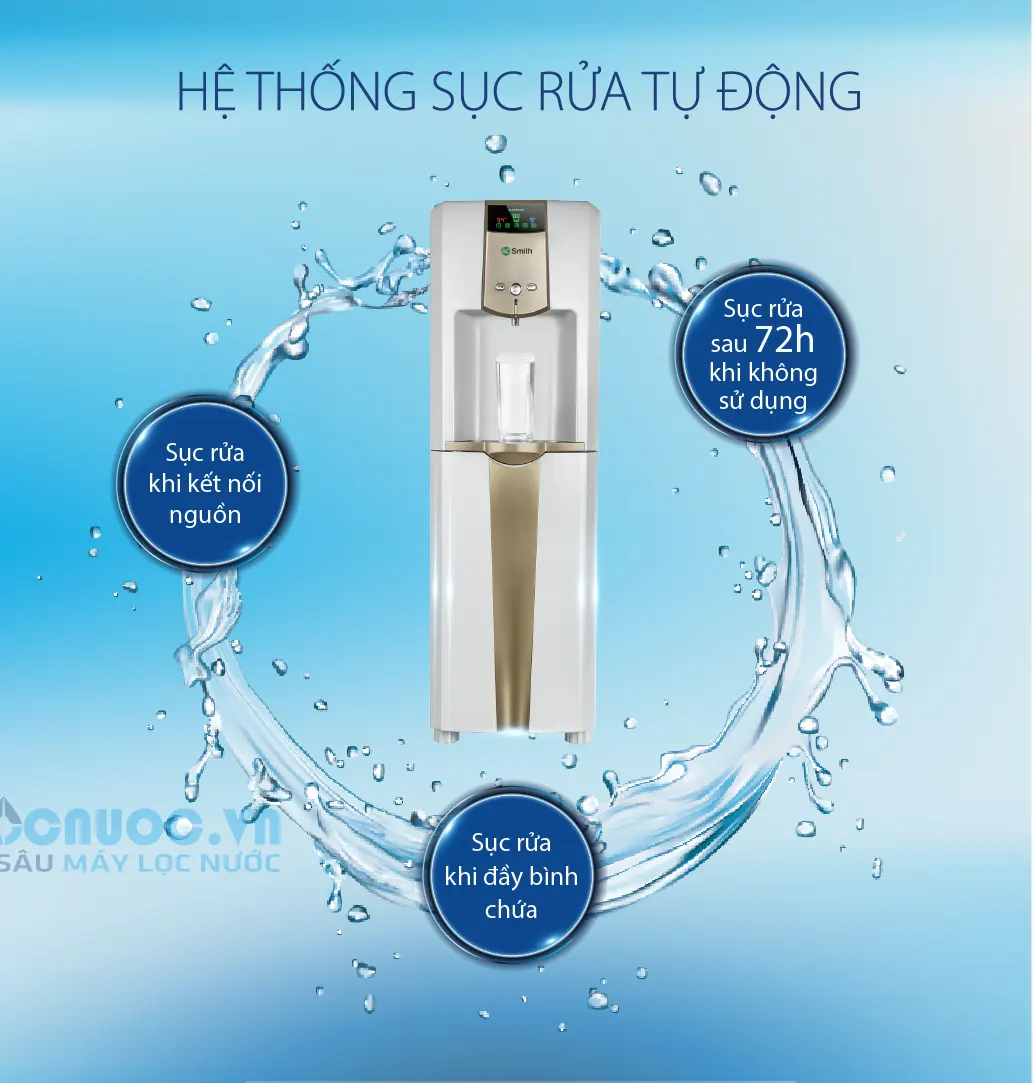 Máy lọc nước A. O. Smith ADR75-V-ET-1 - 5 cáp lọc