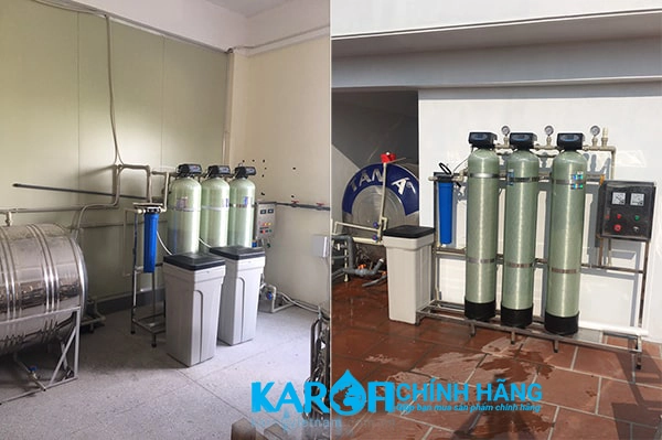 Máy lọc nước đầu nguồn Karofi KTF-333C - Cột FRP