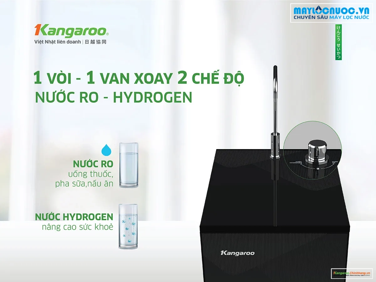 Máy lọc nước Kangaroo Hydrogen Infinity KG10S8-H1 Máy lọc nước Kangaroo Hydrogen Infinity KG10S8-H1