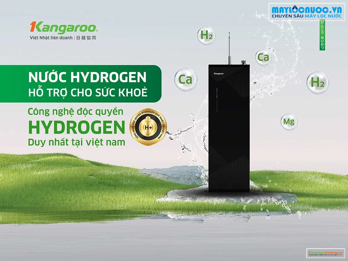 Máy lọc nước Kangaroo Hydrogen Infinity KG10S8-H1 Máy lọc nước Kangaroo Hydrogen Infinity KG10S8-H1