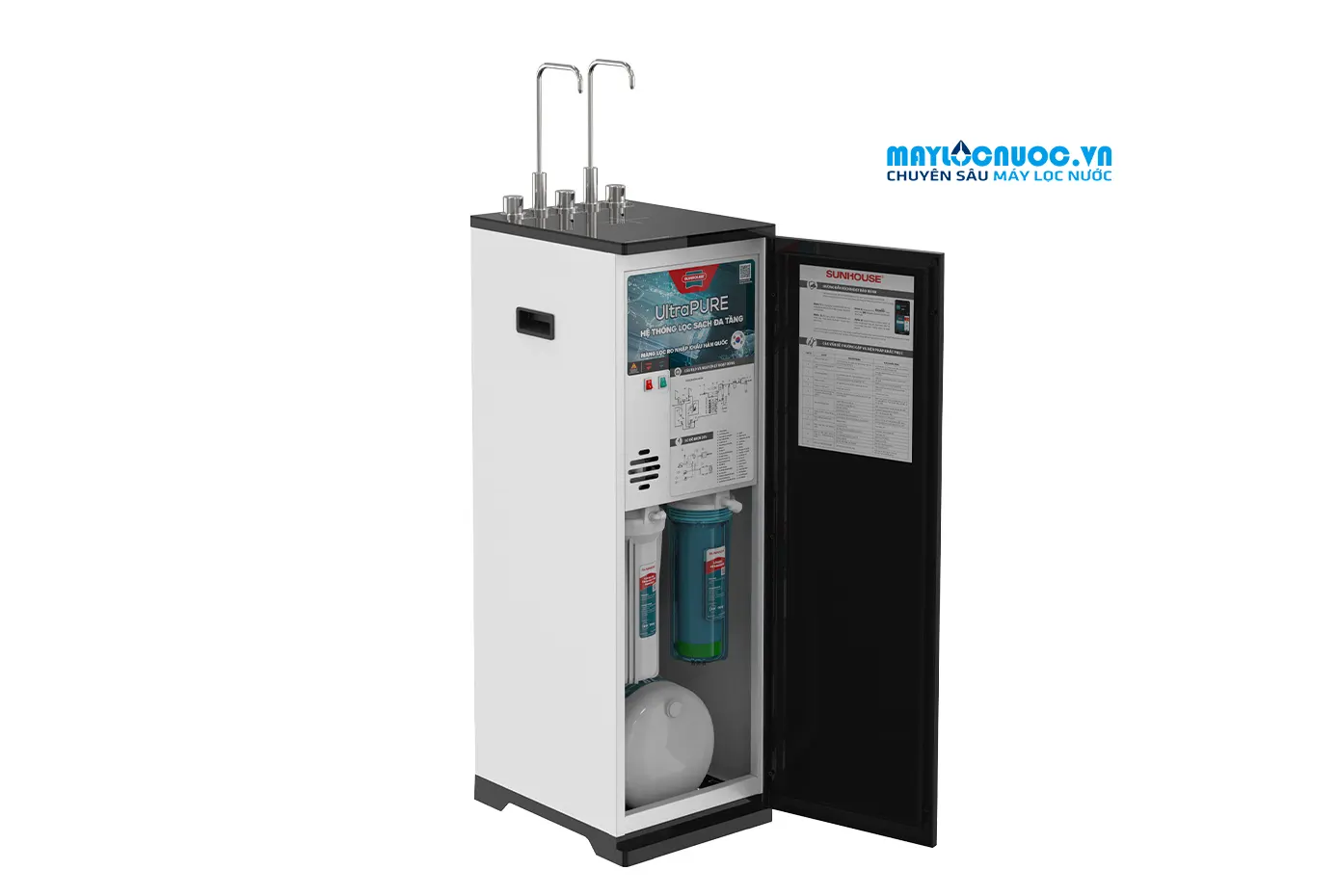 MÁY LỌC NƯỚC RO UltraPURE SUNHOUSE SHA76624KL - 11 cấp lọc