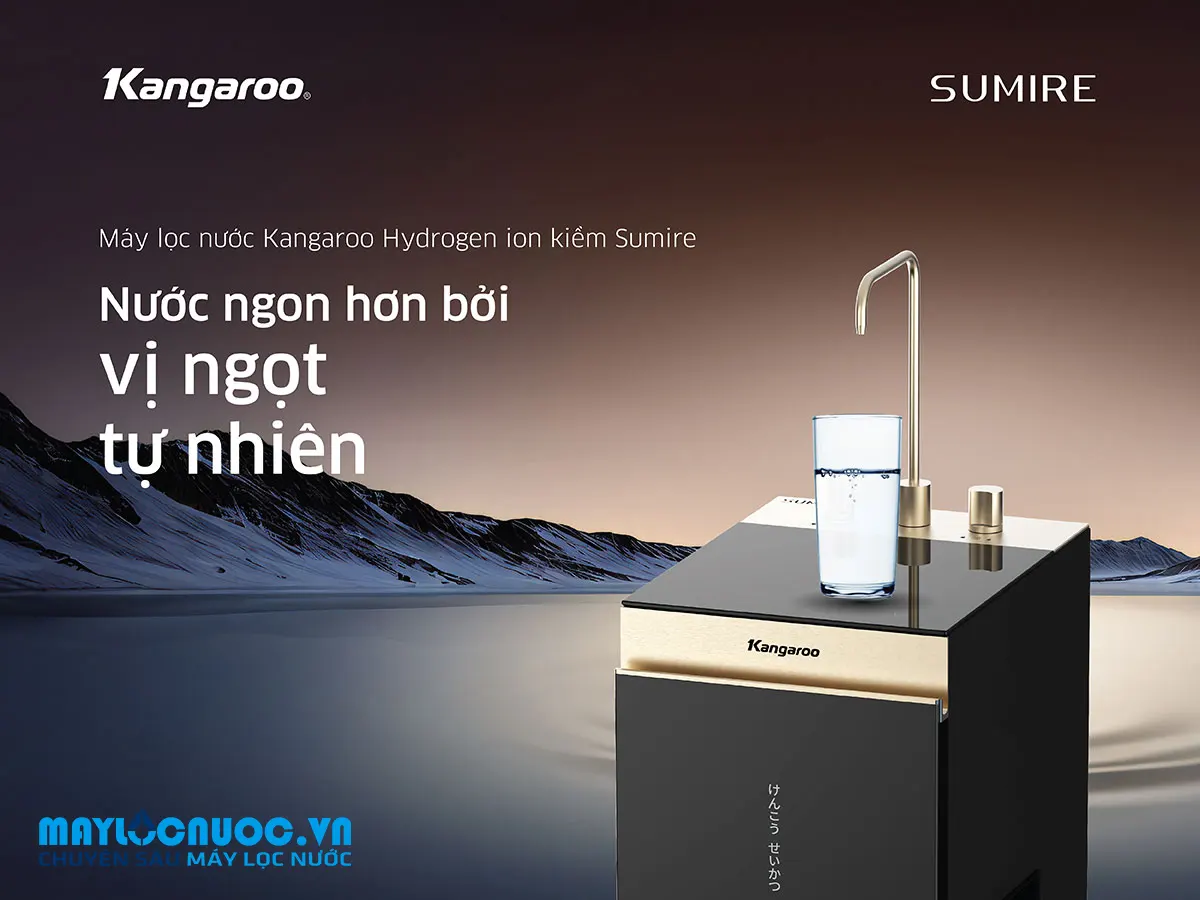 Máy lọc nước Kangaroo Hydrogen ion kiềm KGEP13A1