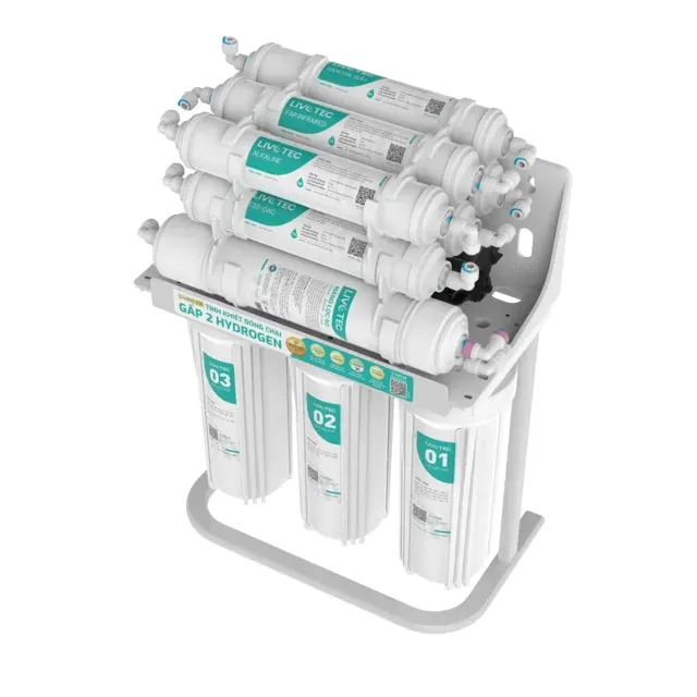 Máy lọc nước Karofi Livotec 218 - 10 Lõi Hydrogen
