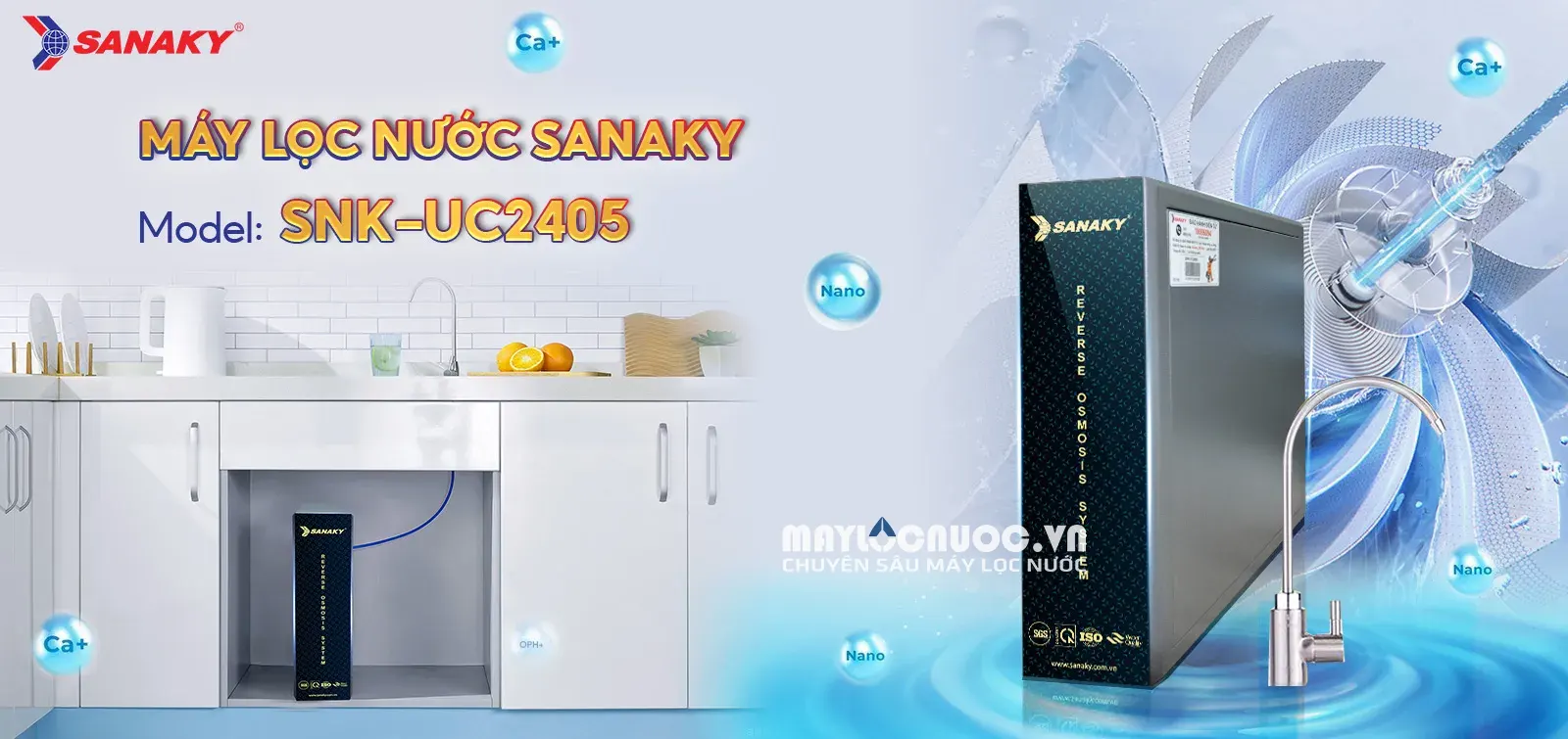 Máy lọc nước Sanaky SNK-UC2405 - 5 cấp lọc