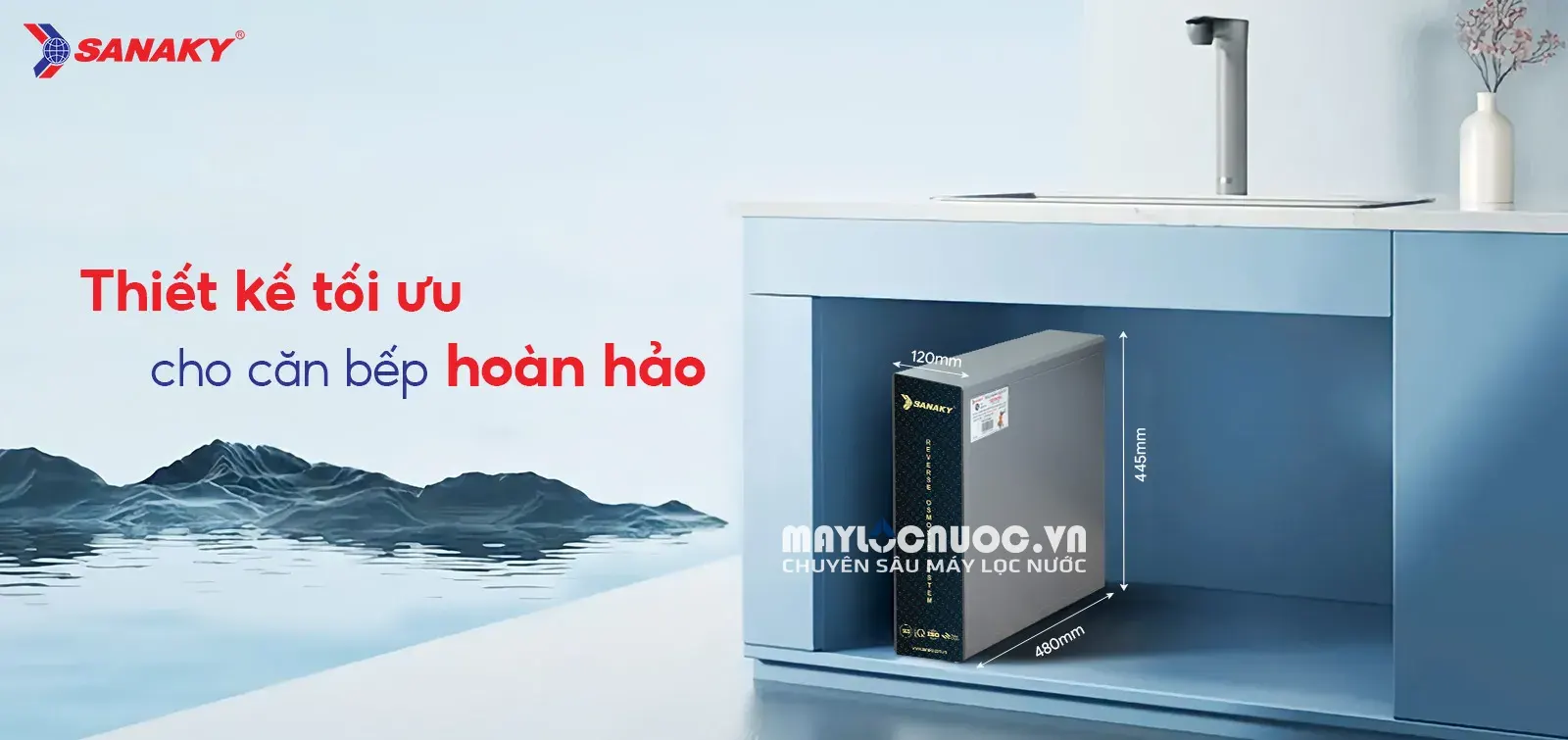 Máy lọc nước Sanaky SNK-UC2405 - 5 cấp lọc