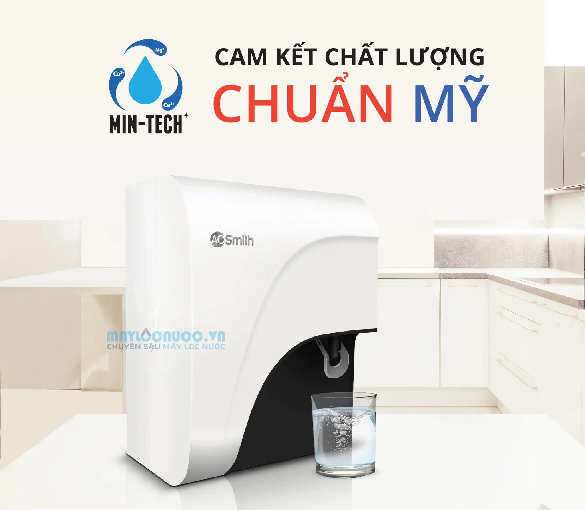 Máy lọc nước A. O. Smith C1 - 5 lõi lọc