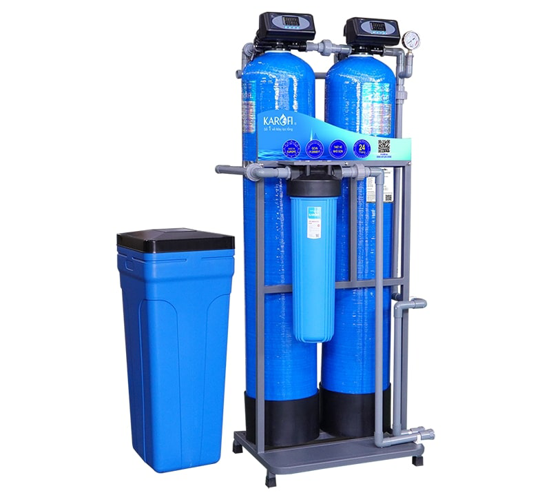 Máy lọc nước đầu nguồn Karofi KTF-222C - Giải pháp nước sạch cho gia đình
