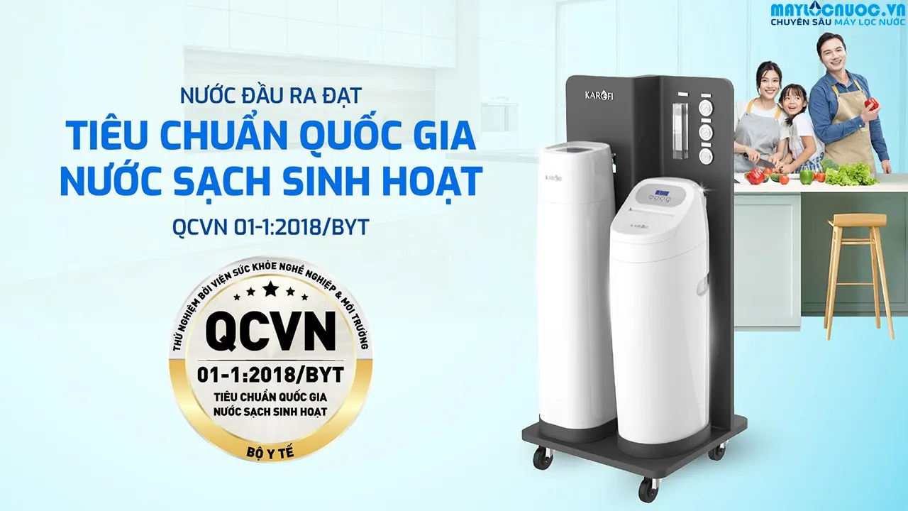 Lọc tổng trung tâm cao cấp Karofi WHF - E666