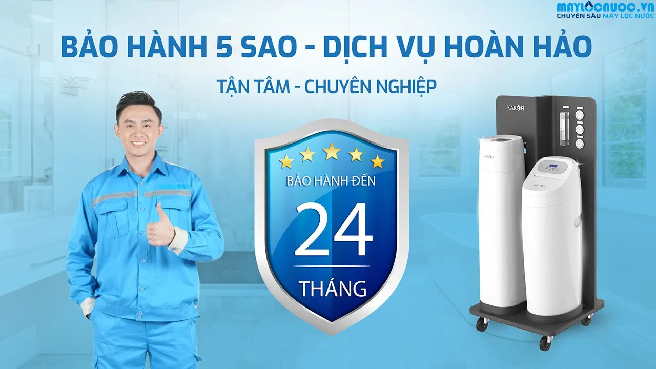 Lọc tổng trung tâm cao cấp Karofi WHF - E666