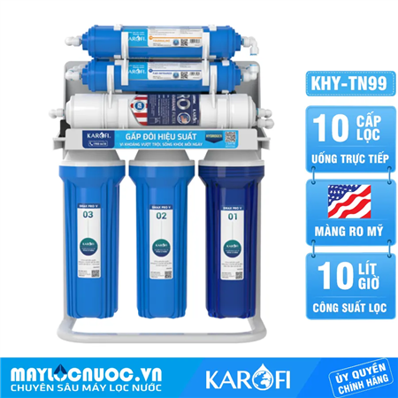 Máy lọc nước Karofi KHY-TN99 - 9 Lõi mẫu mới 2024