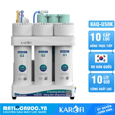 Máy lọc nước Karofi KAQ-U50K - 10 Lõi Giá Tốt Nhất 2024