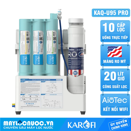 Máy lọc nước Karofi KAQ-U95 Pro 