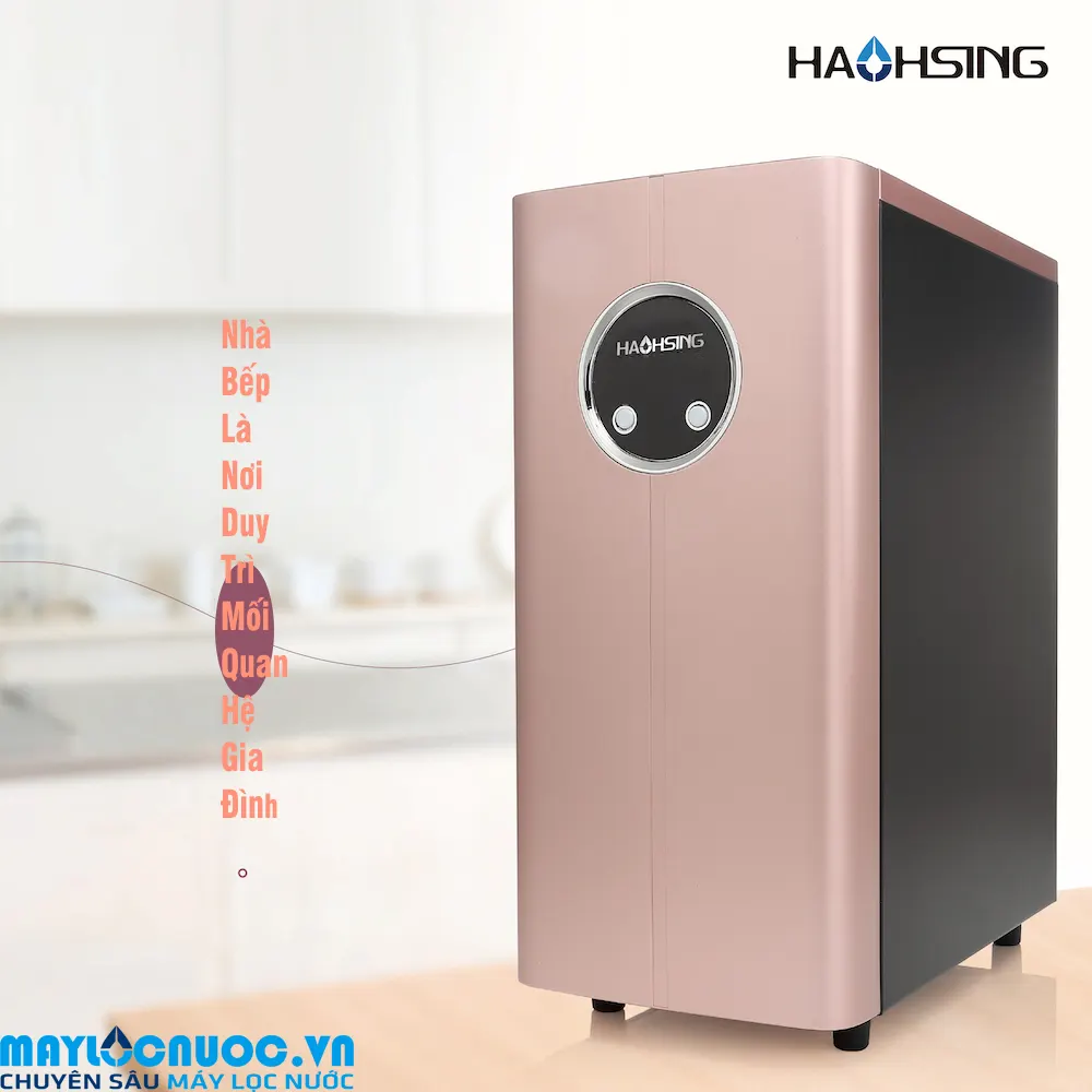 Máy lọc nước để bàn HS-170 - hồng vàng