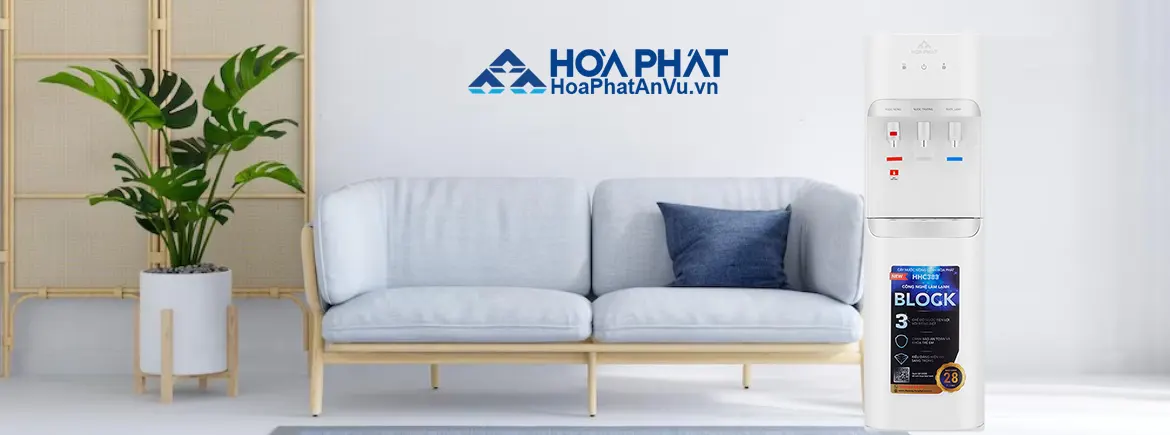 Cây nước nóng lạnh Hòa Phát HHC383 hiện đại