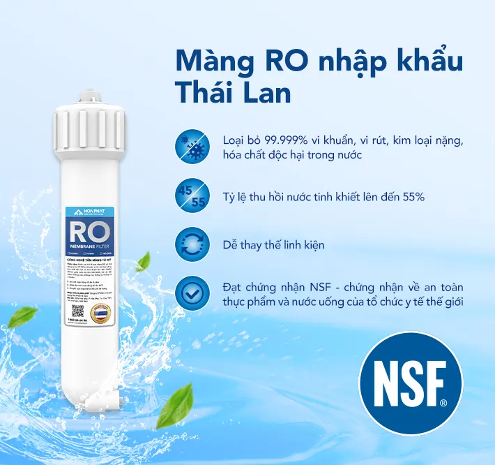 Màng lọc RO nhập khẩu Thái Lan