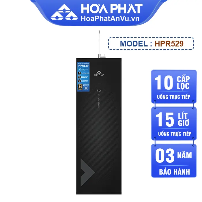 Máy lọc nước Hòa Phát HPR529 - 10 lõi lọc