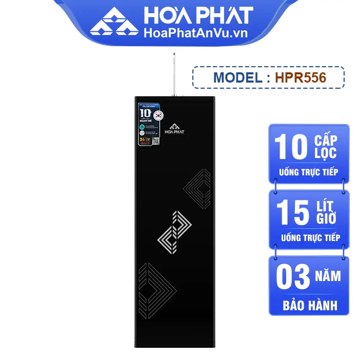 Máy lọc nước Hòa Phát HPR556 - 10 lõi lọc