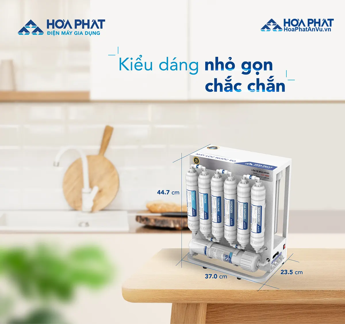 Máy lọc nước Hòa Phát HWU1A1022