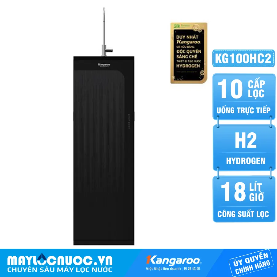 Máy lọc nước Kangaroo Hydrogen KG100HC2 - Mẫu 2025