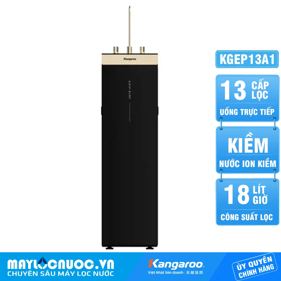 Máy lọc nước Kangaroo Hydrogen ion kiềm KGEP13A1