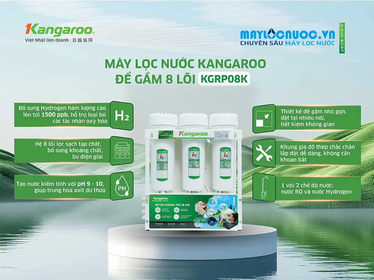 Máy lọc nước Kangaroo KGRP08K