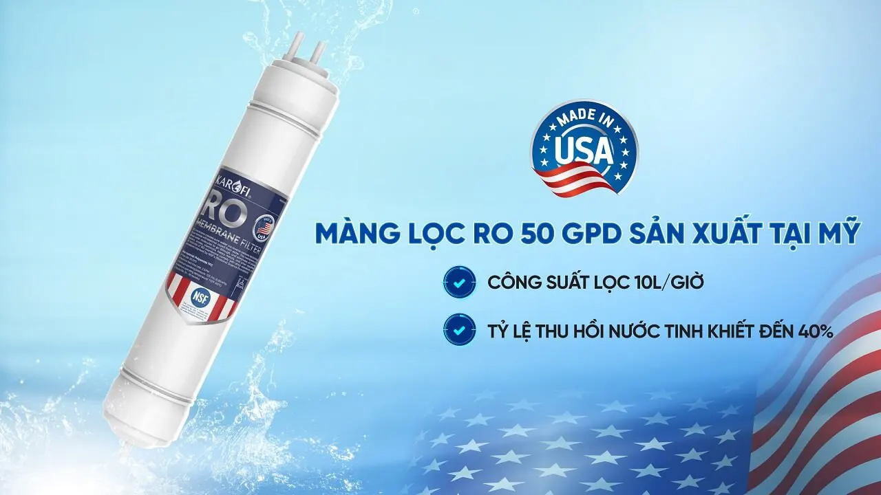 Máy lọc nước Karofi KHY-TN100