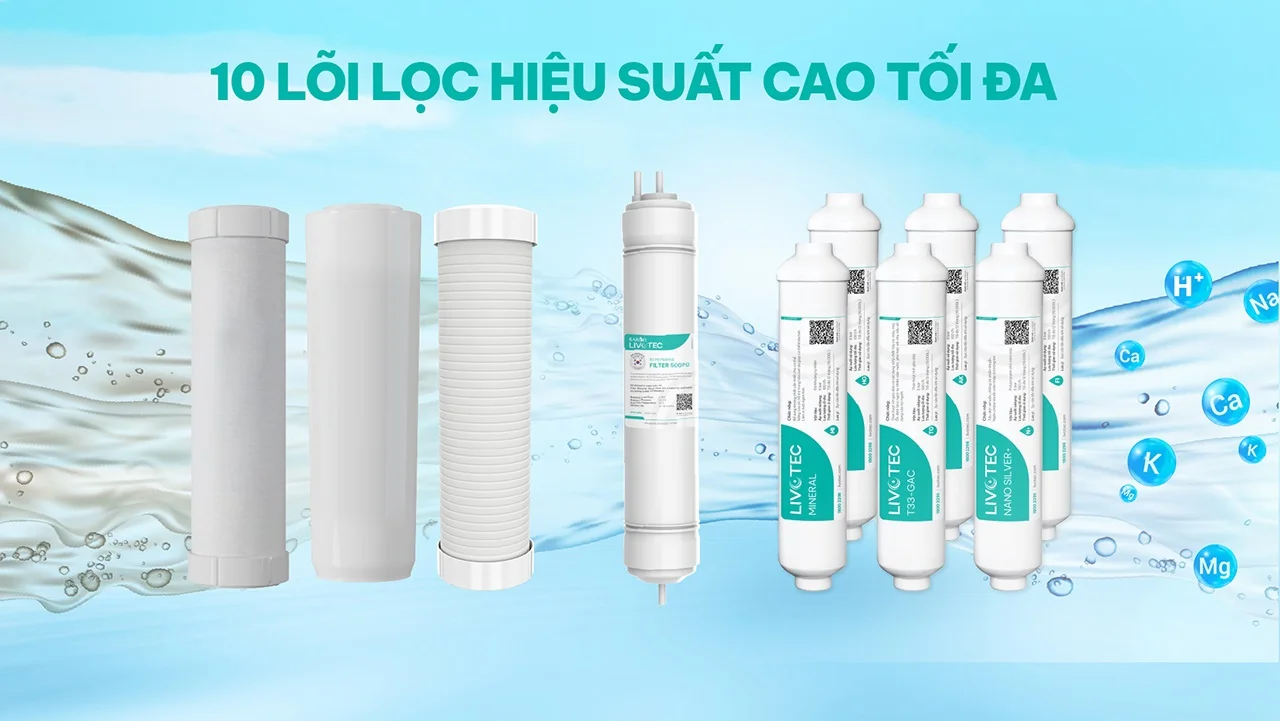 Máy lọc nước Karofi Livotec 218 