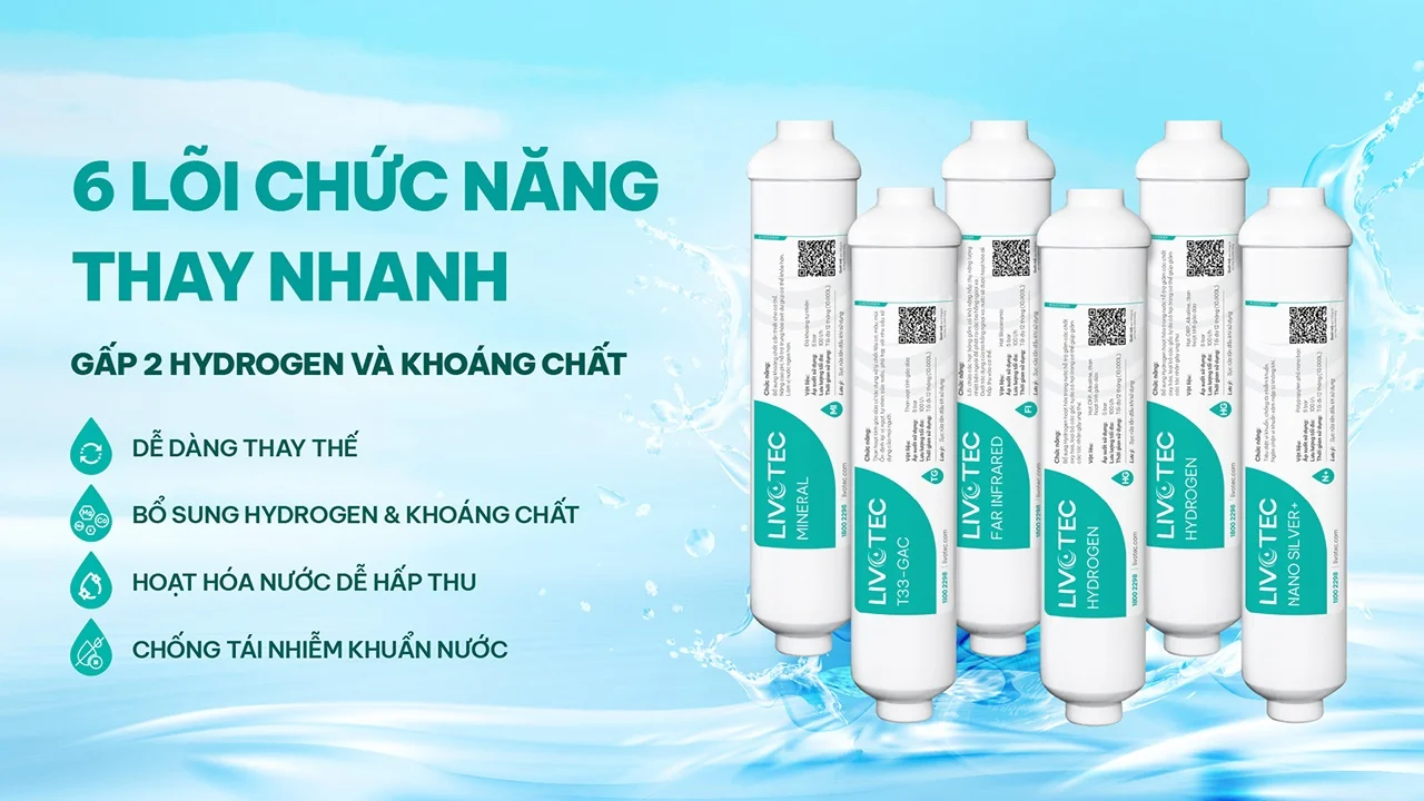 Máy lọc nước Karofi Livotec 218 