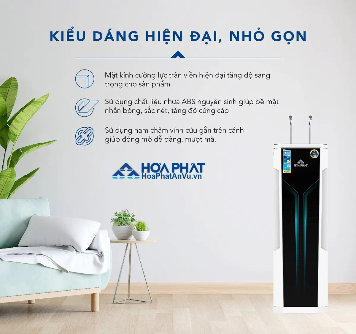 Máy lọc nước nóng lạnh HWBS3A1021