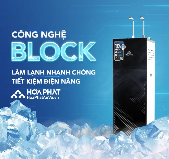 Máy lọc nước nóng lạnh Hòa Phát HPN656