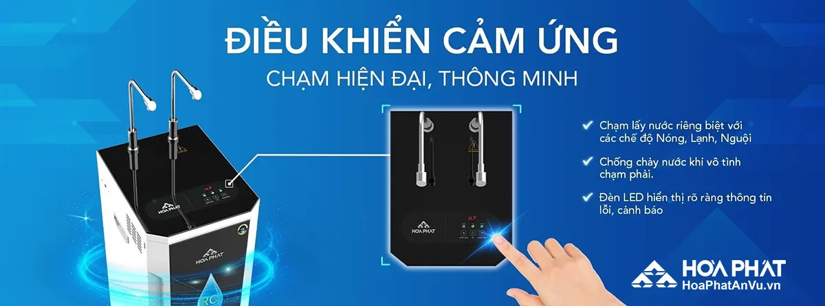 Máy lọc nước RO nóng lạnh Hòa Phát HWBS1B1021T