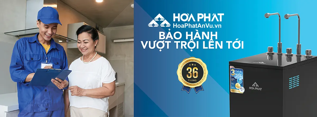 Máy lọc nước nóng lạnh Hòa Phát HWBS2A1021