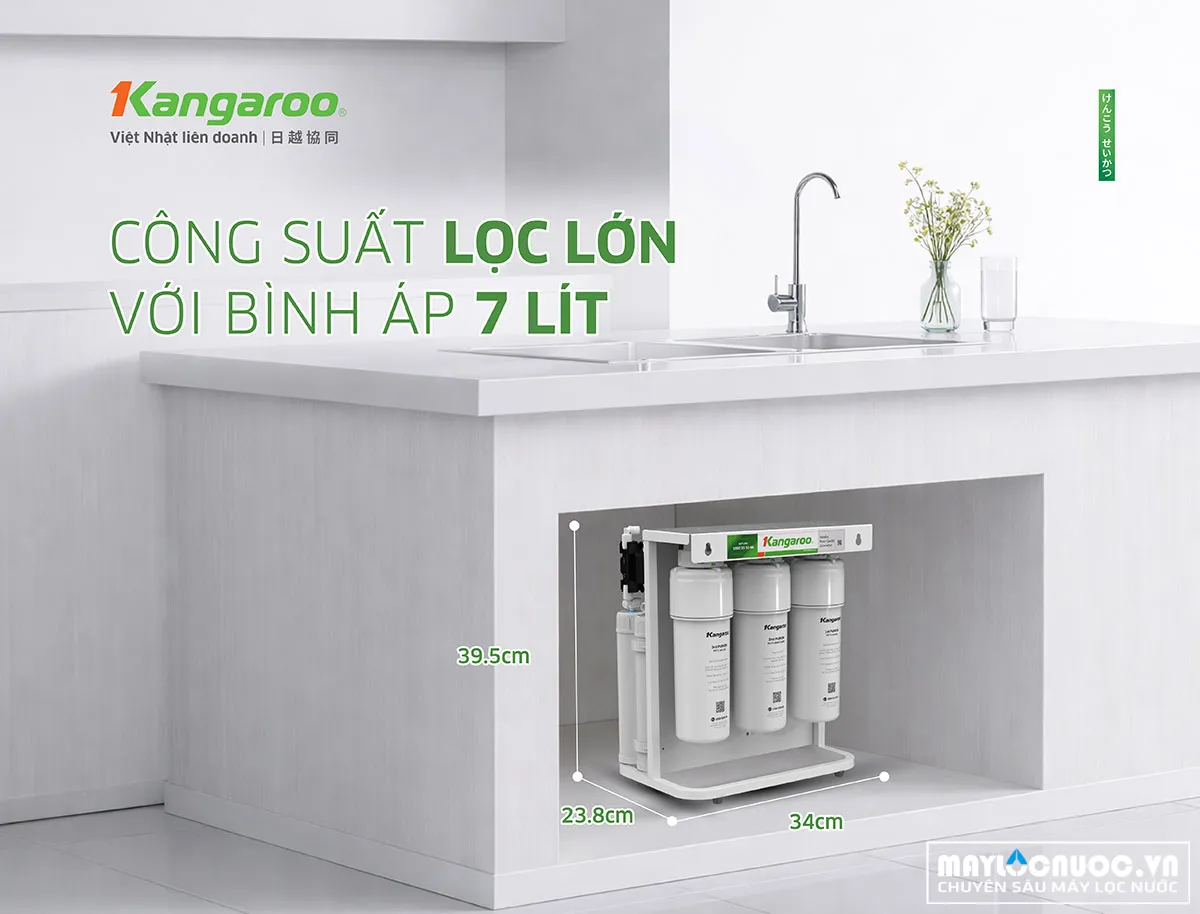 Máy lọc nước Kangaroo Hydrogen KG10K8H1
