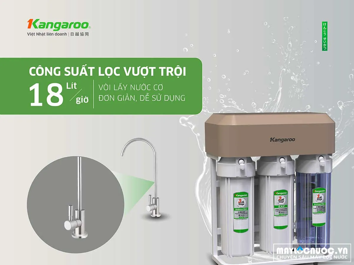 Máy lọc nước Kangaroo Hydrogen KG12K3-H1