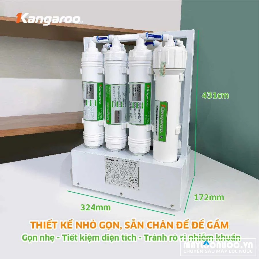 Máy lọc nước để gầm Kangaroo KGHP66 Máy lọc nước để gầm Kangaroo KGHP66