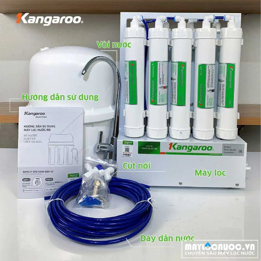 Máy lọc nước để gầm Kangaroo KGHP66 Máy lọc nước để gầm Kangaroo KGHP66