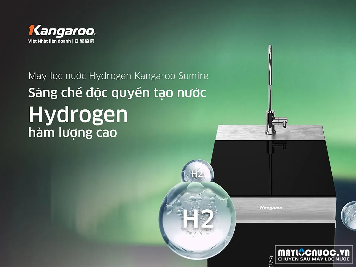 Máy lọc nước 11 lõi Kangaroo Hydrogen KG100H