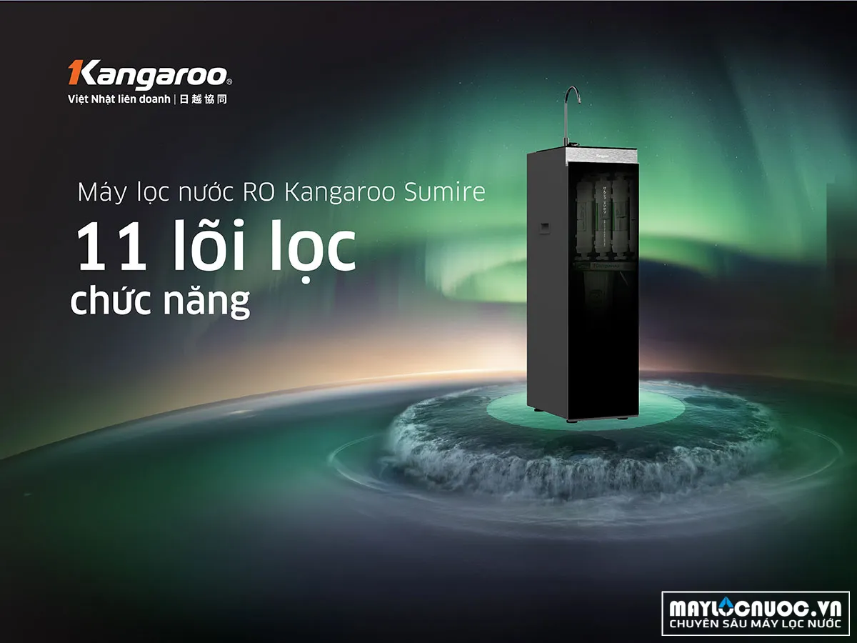 Máy lọc nước 11 lõi Kangaroo KG100N Máy lọc nước 11 lõi Kangaroo KG100N
