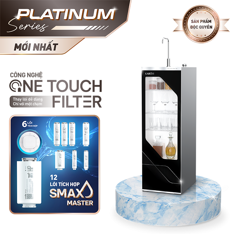 Máy lọc nước Karofi PLATINUM S22 Cao Cấp 2026 - Công Nghệ Mới Nhất